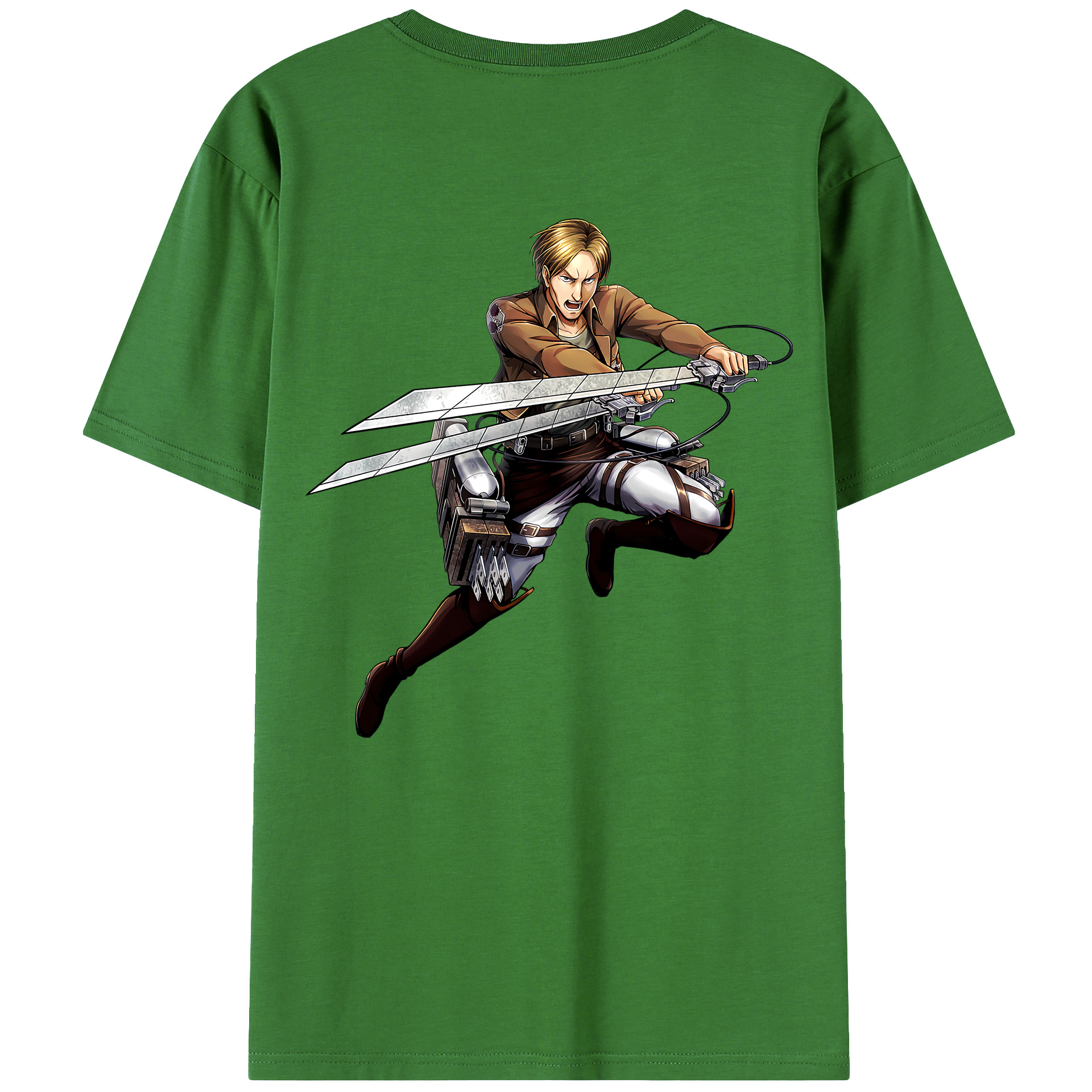 （画像用） 進撃の巨人 Attack on Titan レディース半袖Tシャツ(バックプリント)